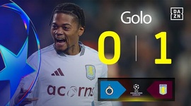 Liga Campeões: Club Brugge vs Aston Villa, Golo 0-1 Bailey (2024-2025)