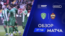 Premier Liga: Akhmat Grozny 1 - 1 CSKA (2024-2025)