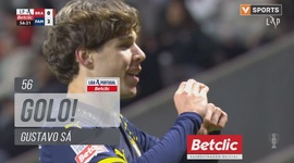 Liga Portugal Betclic: Sp. Braga vs Famalicão, Golo 0-2 Gustavo Sá (2024-2025)