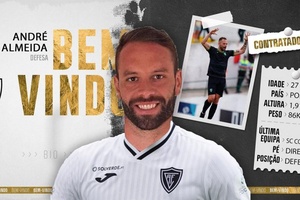 Académico de Viseu rescindiu com André Almeida, um dos capitães da equipa