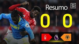 Premier League: Nottingham Forest 0 - 0 Wolves (2025-2026)