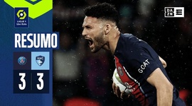 Ligue 1: PSG 3 - 3 Le Havre (2023-2024)
