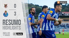 Liga Portugal Bwin: Santa Clara 0 - 3 FC Porto (2021-2022)