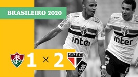 Brasileirão: Fluminense 1 - 2 São Paulo (2020)