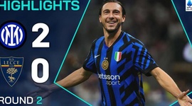 Serie A: Inter 2 - 0 Lecce (2024-2025)