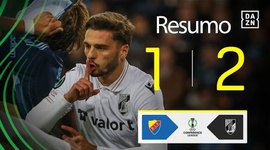 Liga Conferência Europa: Djurgarden 1 - 2 V. Guimarães (2024-2025)