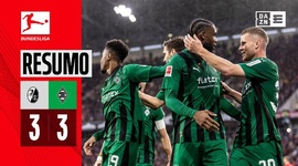 Bundesliga: SC Freiburg 3 - 3 Mönchengladbach (2023-2024)