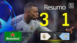Liga Campeões: Real Madrid 3 - 1 Man City (2024-2025)