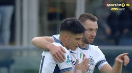 Serie A: Verona vs Inter, Golo 0-4 Stefan de Vrij (2024-2025)