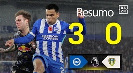 Premier League: Brighton 3 - 0 Leeds (2025-2026)