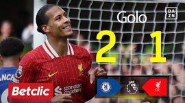 Premier League: Chelsea vs Liverpool, Golo 2-1 Van Dijk (2024-2025)