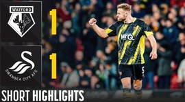 Championship: Watford 1 - 1 Swansea City (2023-2024)