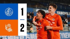 La Liga: Getafe 1 - 2 Real Sociedad (2025-2026)