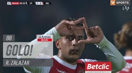 Liga Portugal Betclic: Casa Pia vs Sp. Braga, Golo 1-3 R. Zalazar (2023-2024)