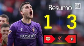 La Liga: Rayo Vallecano 1 - 3 Osasuna (2025-2026)