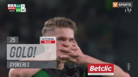 Liga Portugal Betclic: Sporting vs Moreirense, Golo 2-0 Gyokeres (2024-2025)