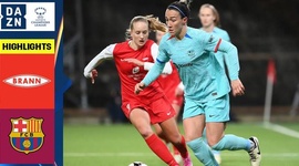 Liga dos Campeões Feminina: Brann FM 1 - 2 Barcelona FM (2023-2024)