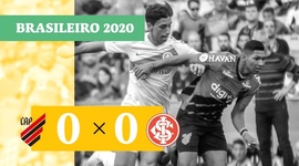 Brasileirão: Athletico-PR 0 - 0 Internacional (2020)