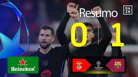 Liga Campeões: Benfica 0 - 1 Barcelona (2024-2025)
