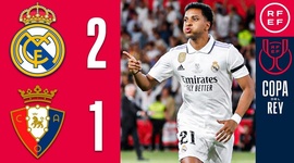 Copa del Rey: Real Madrid 2 - 1 Osasuna (2022-2023)