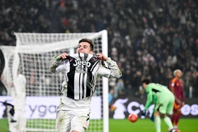 Francisco Conceição brilha no empate louco da Juventus em Roma