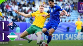 Taça Asiática: Austrália 1 - 1 Uzbequistão (2023)