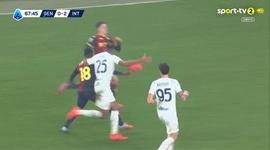 Serie A: Genoa vs Inter, Golo 1-2 Vítor Oliveira (2025-2026)