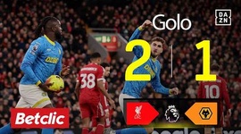 Premier League: Liverpool vs Wolves, Golo 2-1 Bueno (2025-2026)