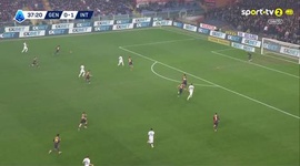 Serie A: Genoa vs Inter, Golo 0-2 Lautaro Martínez (2025-2026)