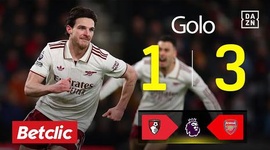 Premier League: AFC Bournemouth vs Arsenal, Golo 1-3 Rice (2025-2026)