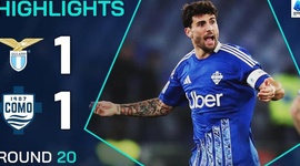 Serie A: Lazio 1 - 1 Como (2024-2025)