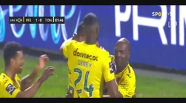 Liga NOS: Paços Ferreira (1-0) Tondela, Golo Tanque (VAR), 2m (2020-2021)
