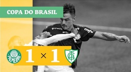 Copa do Brasil: Palmeiras 1 - 1 América-MG (2020)
