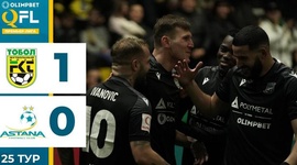 Premier Liga: Tobol Kostanay 1 - 0 FK Astana (2024)