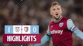 League Cup: West Ham 1 - 0 AFC Bournemouth (2024-2025)