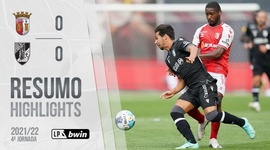 Liga Portugal Bwin: Sp. Braga 0 - 0 V. Guimarães (2021-2022)