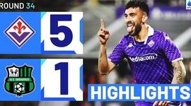 Serie A: Fiorentina 5 - 1 Sassuolo (2023-2024)