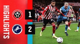 Championship: Sheffield Utd 1 - 2 Millwall (2021-2022)