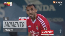 Liga Portugal Betclic: Arouca vs Benfica, Jogada Pavlidis, 60' (2024-2025)