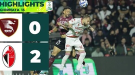 Serie B: Salernitana 0 - 2 Bari (2024-2025)