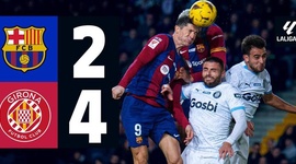 La Liga: Barcelona 2 - 4 Girona (2023-2024)