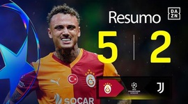 Liga Campeões: Galatasaray 5 - 2 Juventus (2025-2026)