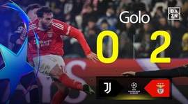 Liga Campeões: Juventus vs Benfica, Golo 0-2 Kokçü (2024-2025)