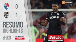 Liga Portugal Betclic: Gil Vicente 0 - 1 V. Guimarães (2024-2025)
