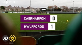 Premier League: Caernarfon Town 0 - 1 Haverfordwest (2023-2024)