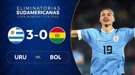 Qualificação Mundial América do Sul: Uruguai 3 - 0 Bolívia (2026)