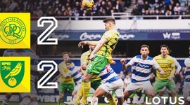 Championship: QPR 2 - 2 Norwich (2023-2024)