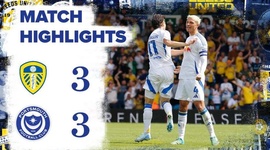Championship: Leeds 3 - 3 Portsmouth (2024-2025)