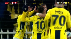 Super Ligi: Fenerbahce vs Antalyaspor, Golo 2-0 D. Tadić (2024-2025)