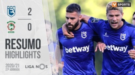 Liga NOS: B SAD 2 - 0 Marítimo (2020-2021)